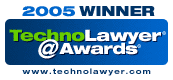 Techno Lawyer Award Winner in 2005